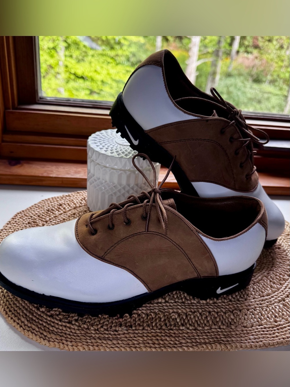 Nike Men’s Zoom Air Wickie Last Golf Shoes NWOT.
